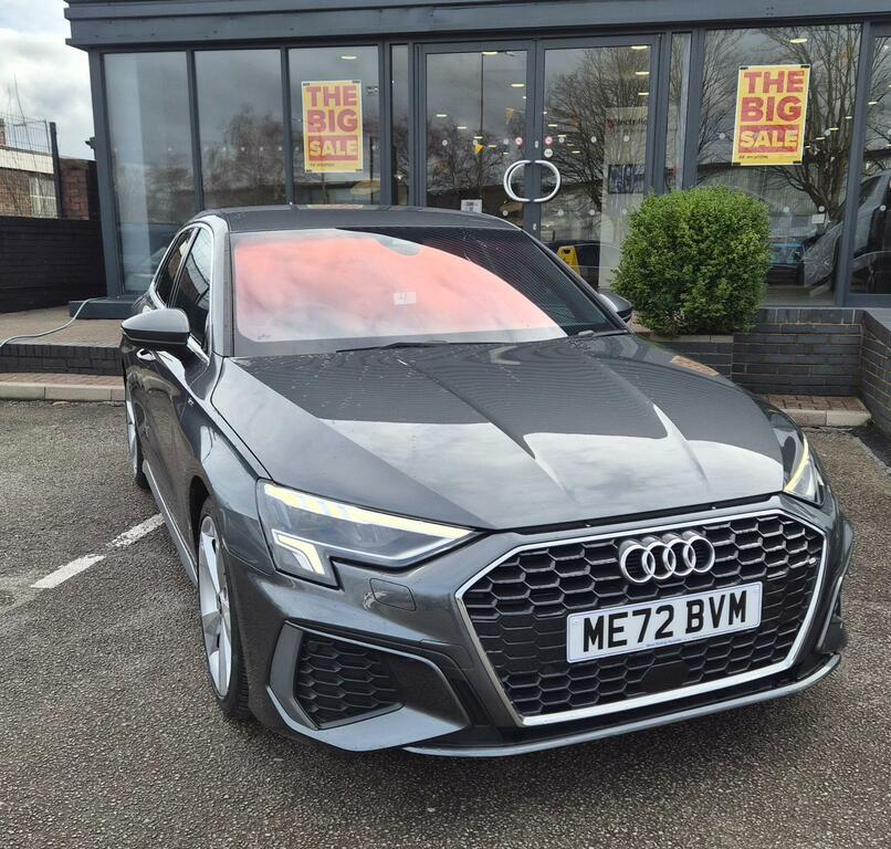Audi A3 1.0 Tfsi 30 S Line Sportback Euro 6 Ss ME72BVM #2