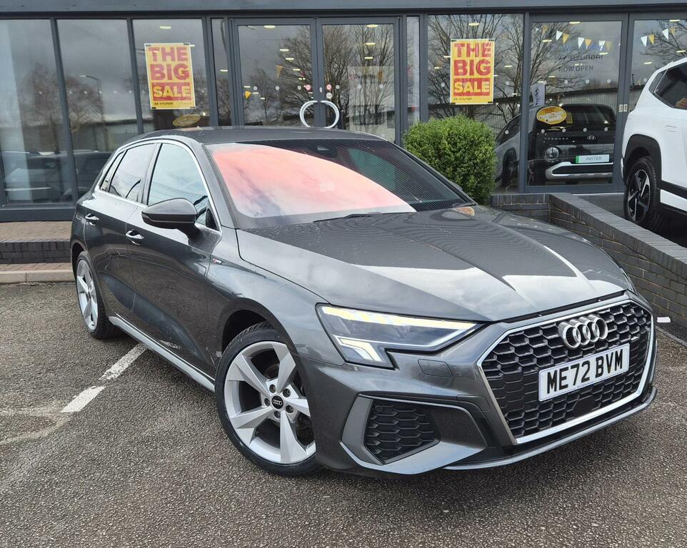 Audi A3 1.0 Tfsi 30 S Line Sportback Euro 6 Ss ME72BVM