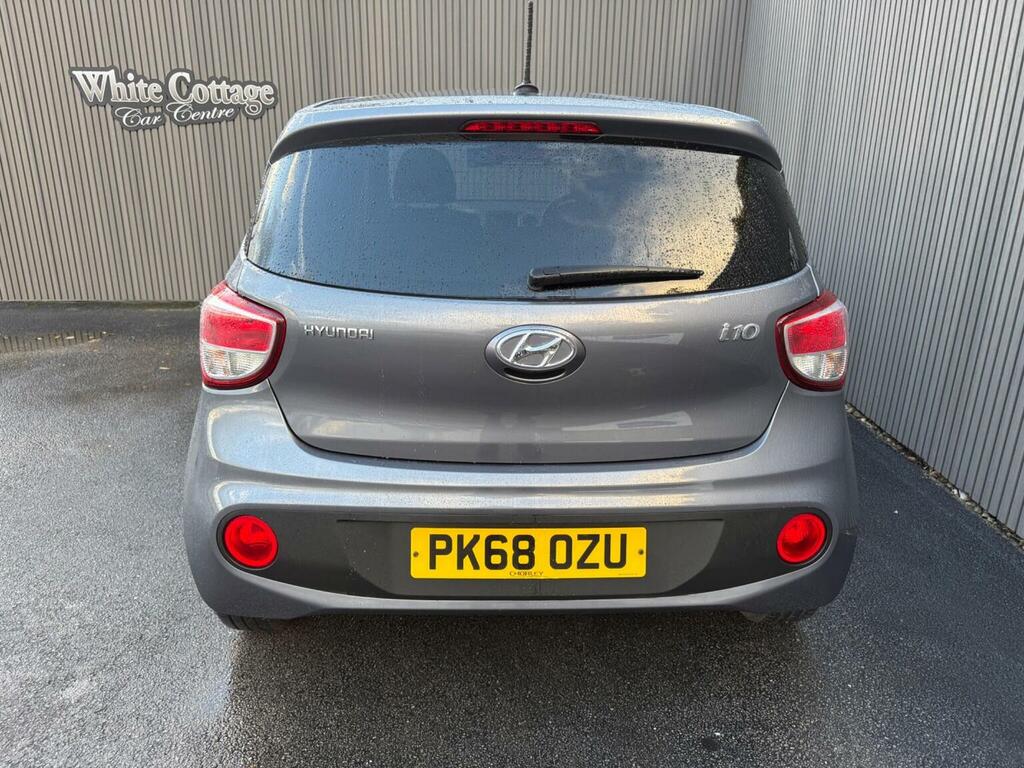Hyundai I10 Hatchback 1.0 Go Se Euro 6 201868 PK68OZU Grey #5