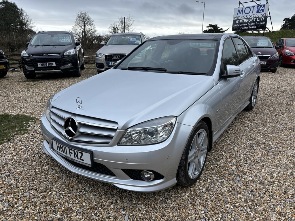 Mercedes-Benz C Class Saloon 3.0 C350 Cdi V6 Blueefficiency Sport 2011 Silver
