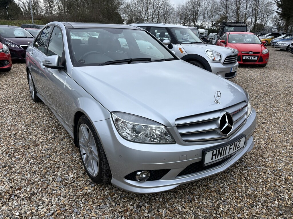 Mercedes-Benz C Class Saloon 3.0 C350 Cdi V6 Blueefficiency Sport 2011 Silver #2