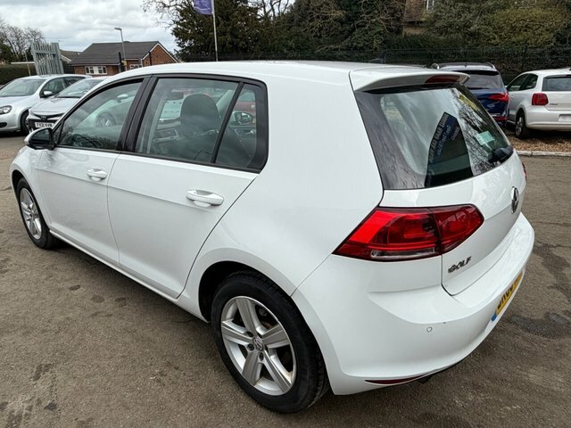 Volkswagen Golf Tsi Bluemotion Tech Match DK66XRA White #4