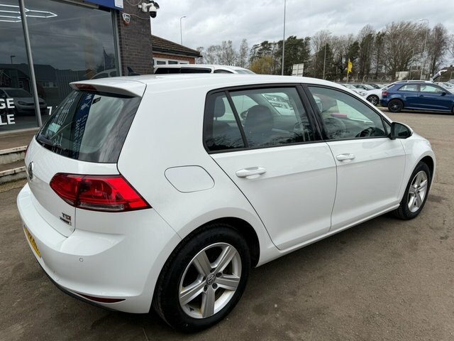 Volkswagen Golf Tsi Bluemotion Tech Match DK66XRA White #5