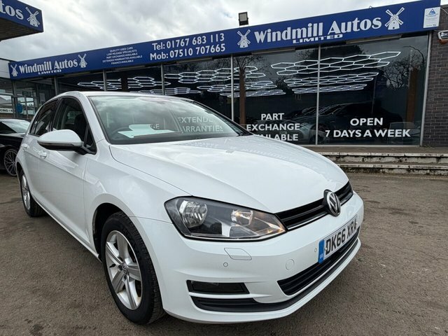 Volkswagen Golf Tsi Bluemotion Tech Match DK66XRA White #2