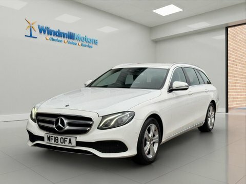 Mercedes-Benz E Class 2.0 E220d Se WF18OFA White #5