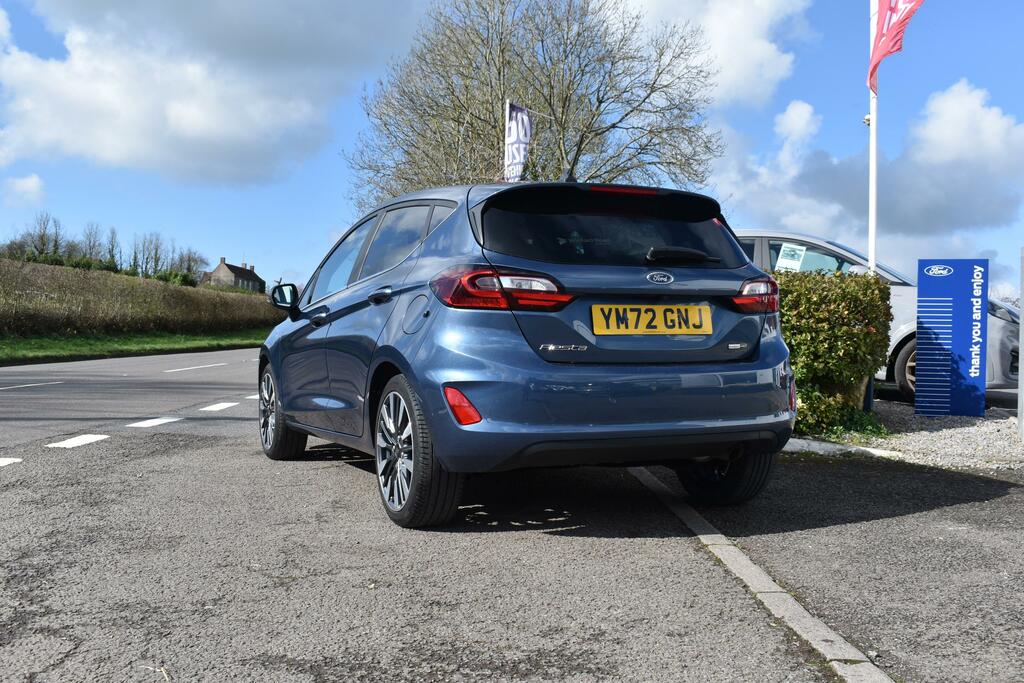 Ford Fiesta 1.0 125Ps Titanium X Ym72gnj YM72GNJ Blue #3