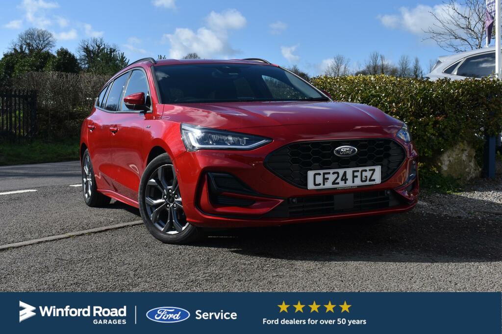 Ford Focus 1.0 155Ps St - Line Estate Cf24fgz Red
