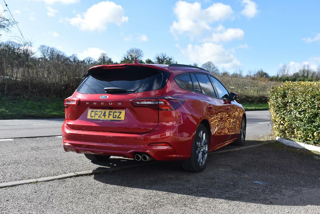 Ford Focus 1.0 155Ps St - Line Estate Cf24fgz CF24FGZ Red #4