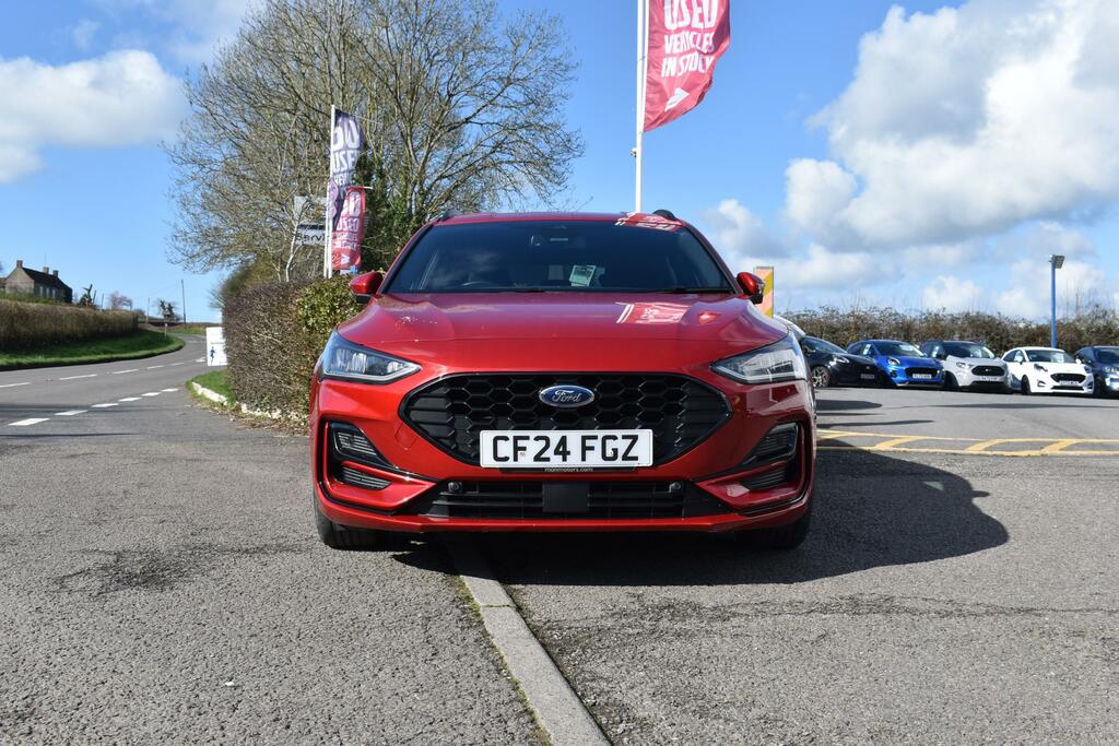 Ford Focus 1.0 155Ps St - Line Estate Cf24fgz CF24FGZ Red #2