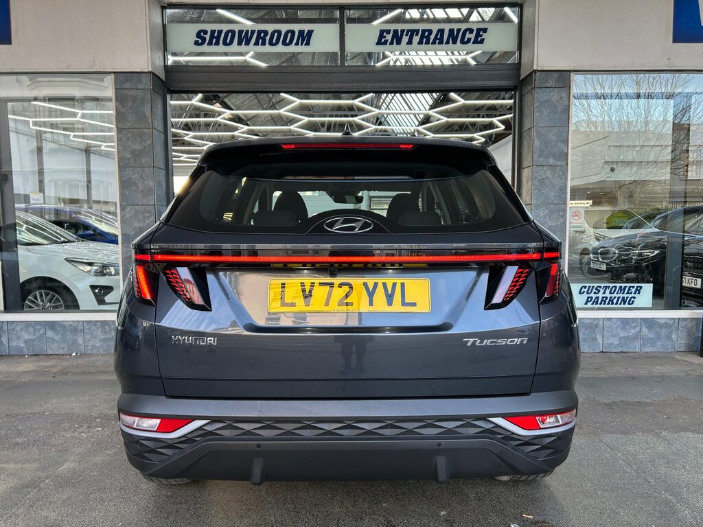 Hyundai Tucson 1.6 T-gdi Mhev Se Connect Suv Hybrid Dct Eu LV72YVL Grey #5