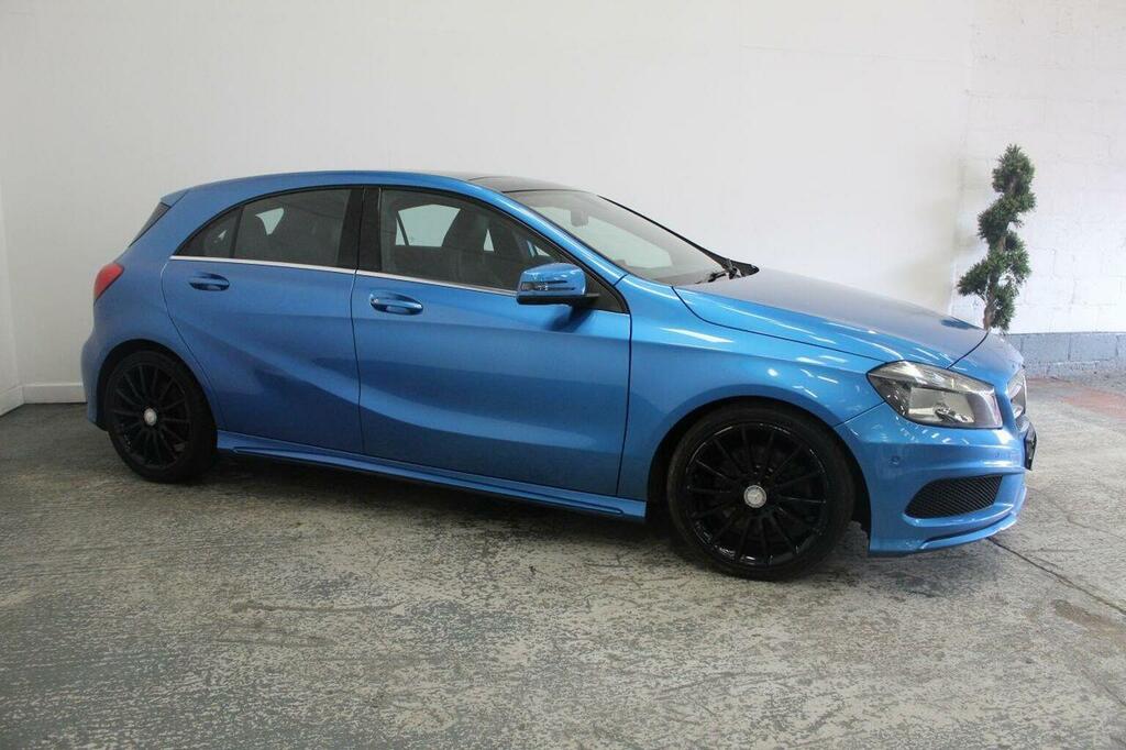 Mercedes-Benz A Class Hatchback 2.1 A220 Cdi Amg Sport 7G-dct Euro 6 S Blue #3