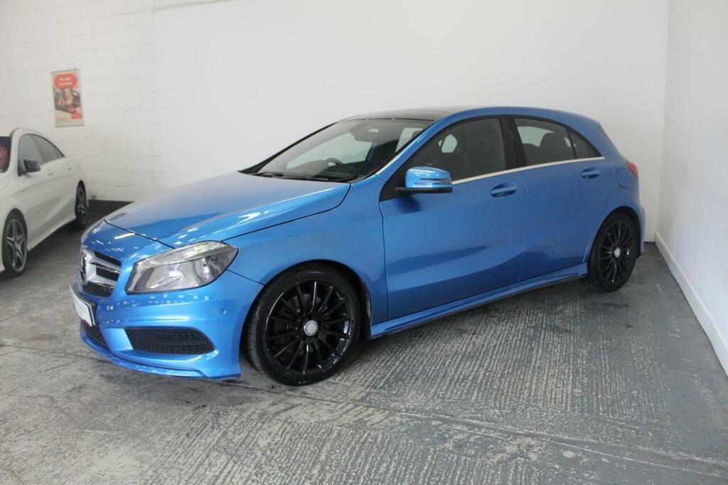 Mercedes-Benz A Class Hatchback 2.1 A220 Cdi Amg Sport 7G-dct Euro 6 S Blue #4