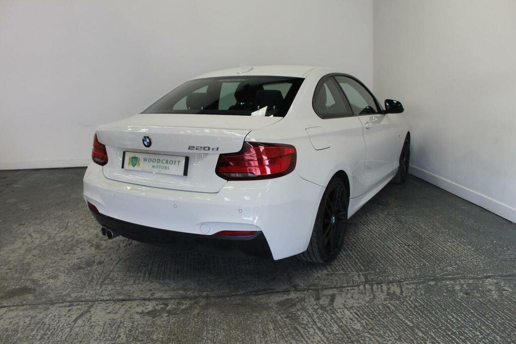 BMW 2 Series Gran Coupe Coupe 2.0 220D M Sport Euro 6 Ss 2017 ET67FNO White #6