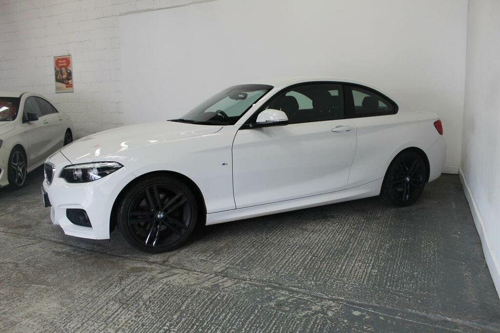BMW 2 Series Gran Coupe Coupe 2.0 220D M Sport Euro 6 Ss 2017 ET67FNO White #4