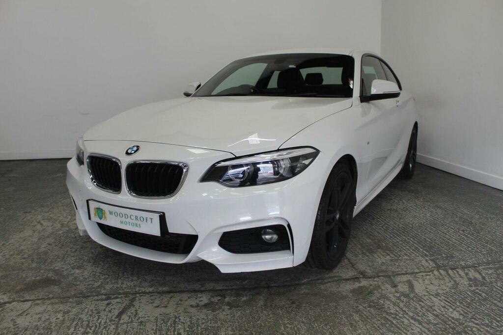 BMW 2 Series Gran Coupe Coupe 2.0 220D M Sport Euro 6 Ss 2017 ET67FNO White #2