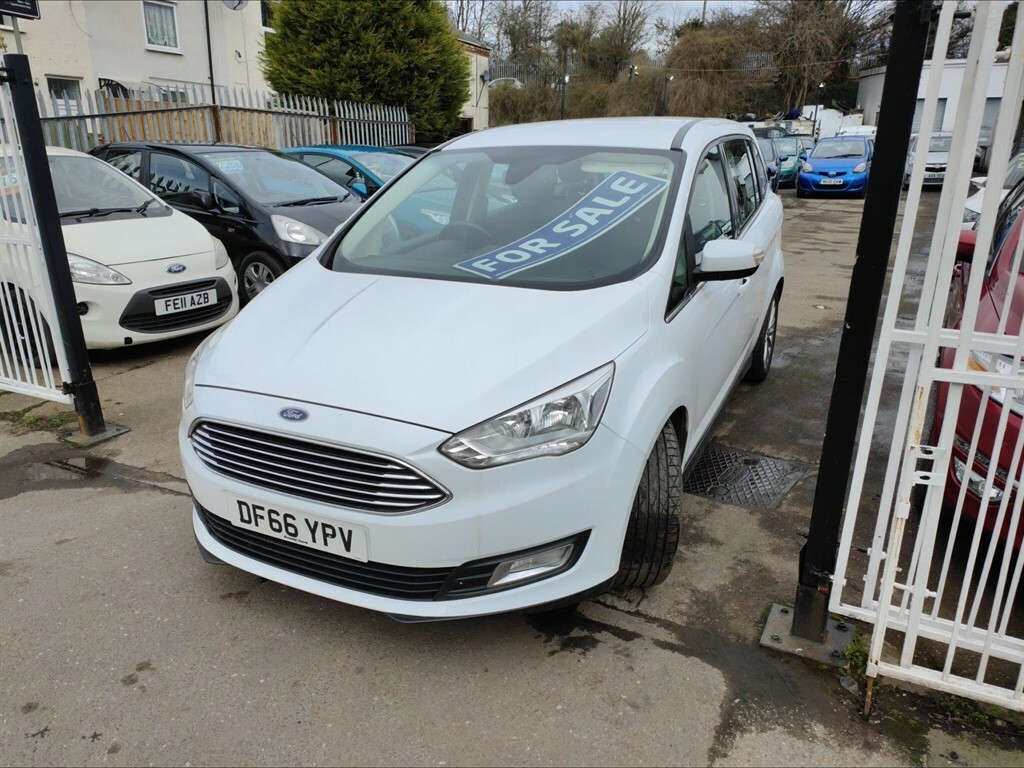 Ford Grand C-Max 1.0T Ecoboost Titanium Euro 6 Ss White #3