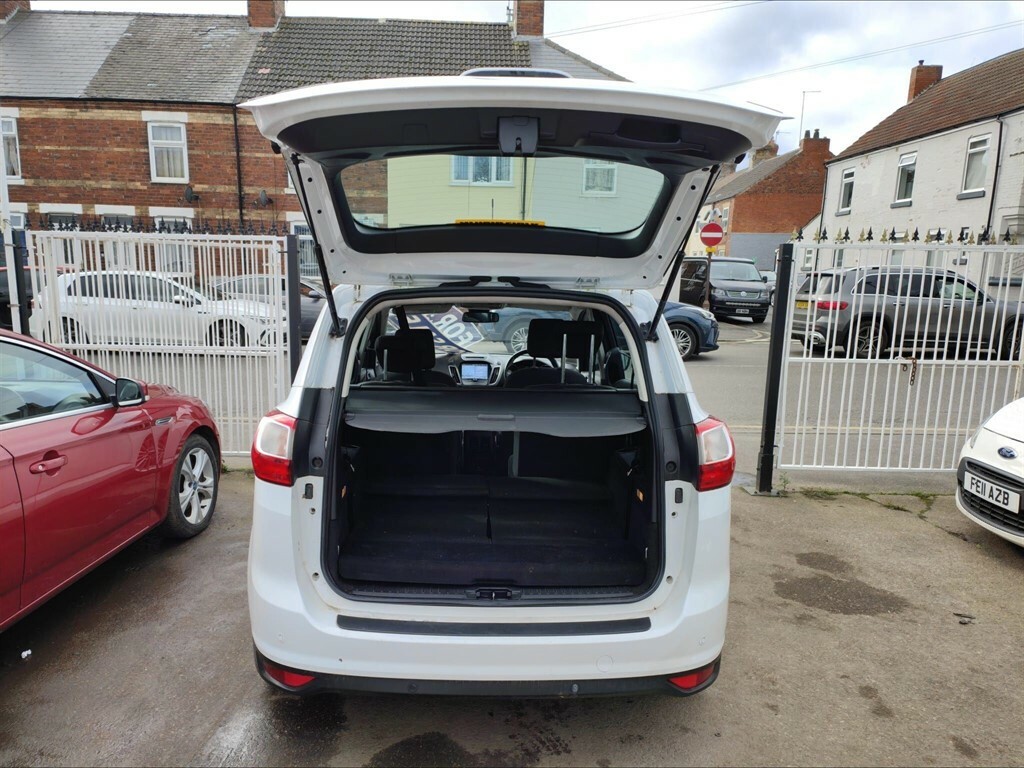 Ford Grand C-Max 1.0T Ecoboost Titanium Euro 6 Ss White #6