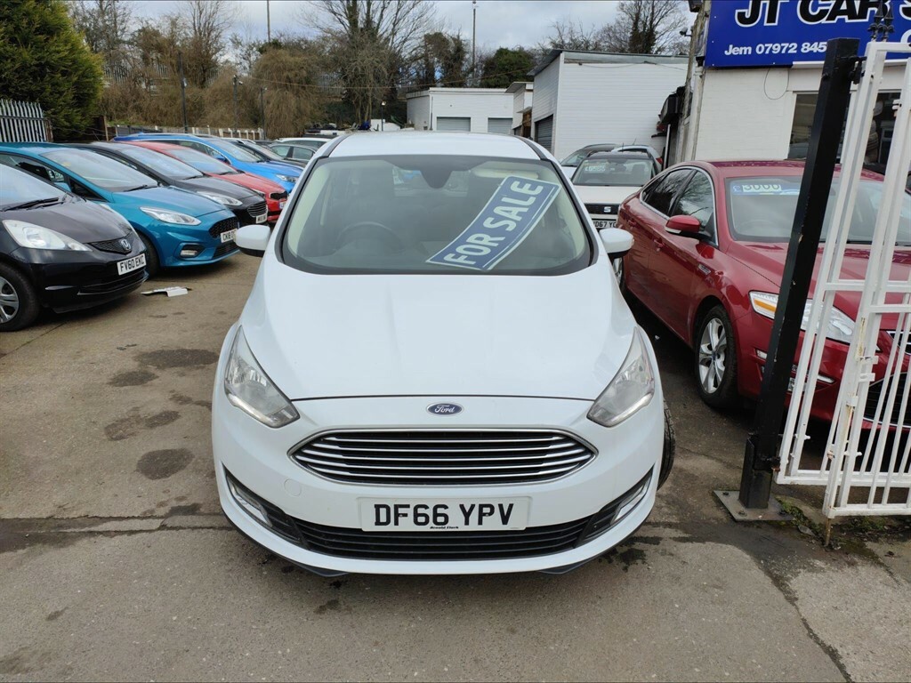 Ford Grand C-Max 1.0T Ecoboost Titanium Euro 6 Ss White #2