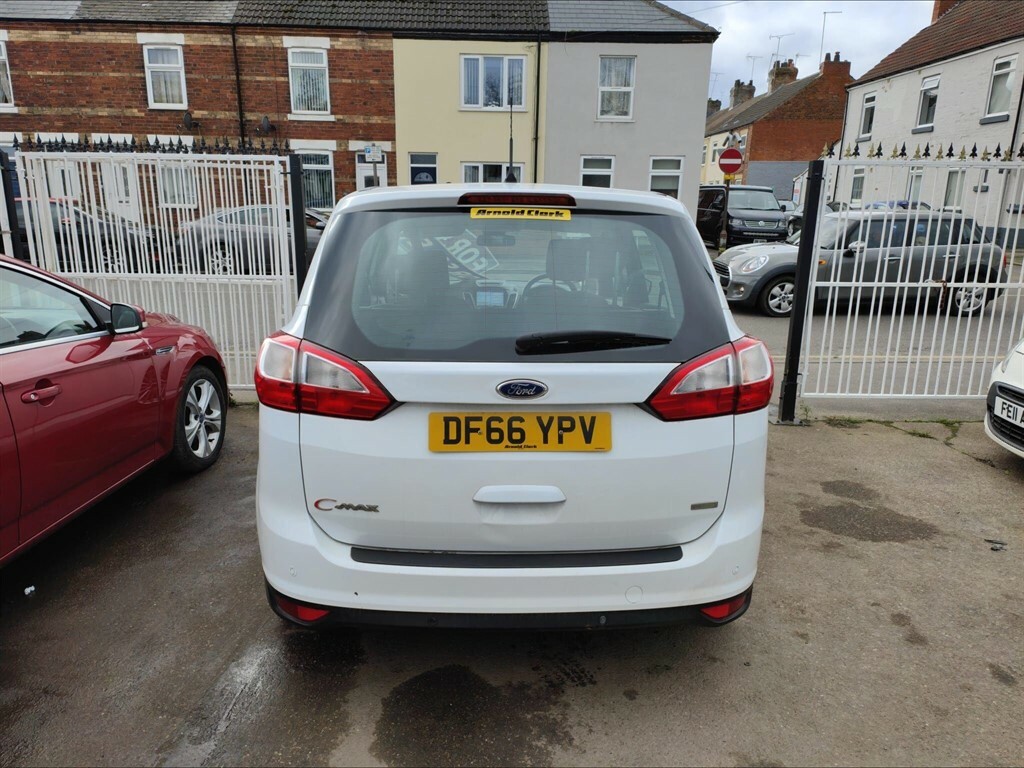 Ford Grand C-Max 1.0T Ecoboost Titanium Euro 6 Ss White #5