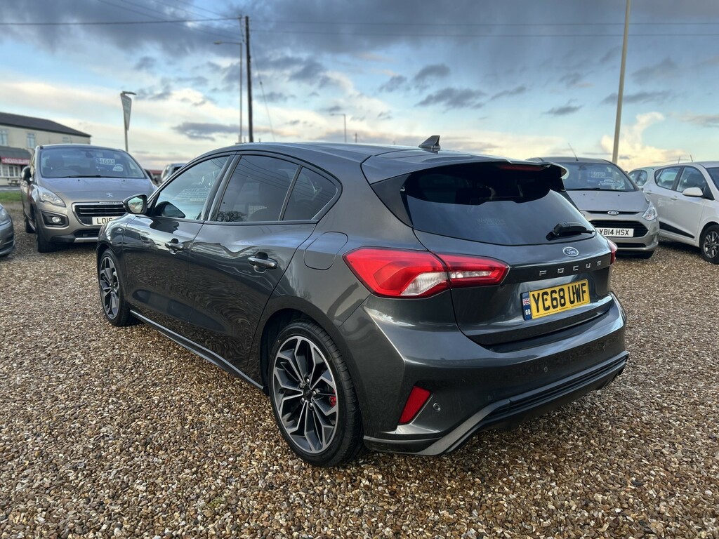 Ford Focus Hatchback 1.0 T Ecoboost St-line X 201868 YC68UWF Grey #5