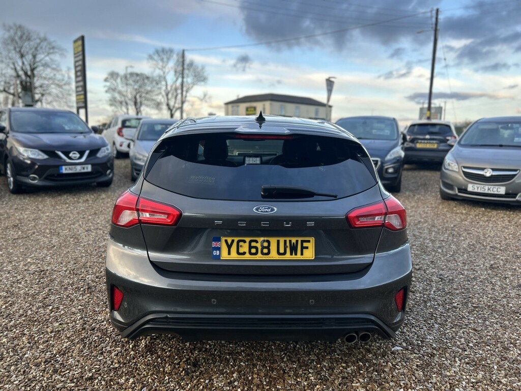 Ford Focus Hatchback 1.0 T Ecoboost St-line X 201868 YC68UWF Grey #6