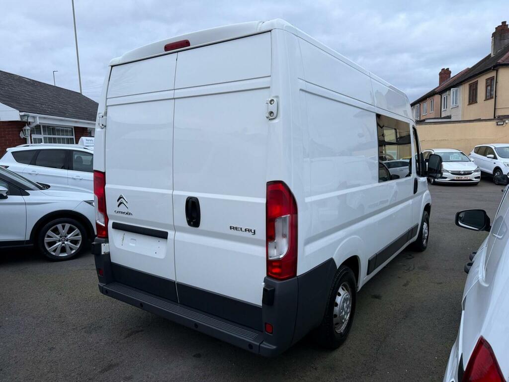 Citroen Relay 2.2 Hdi 130 35 L2 H2 Crew Van Dog Unit White #3