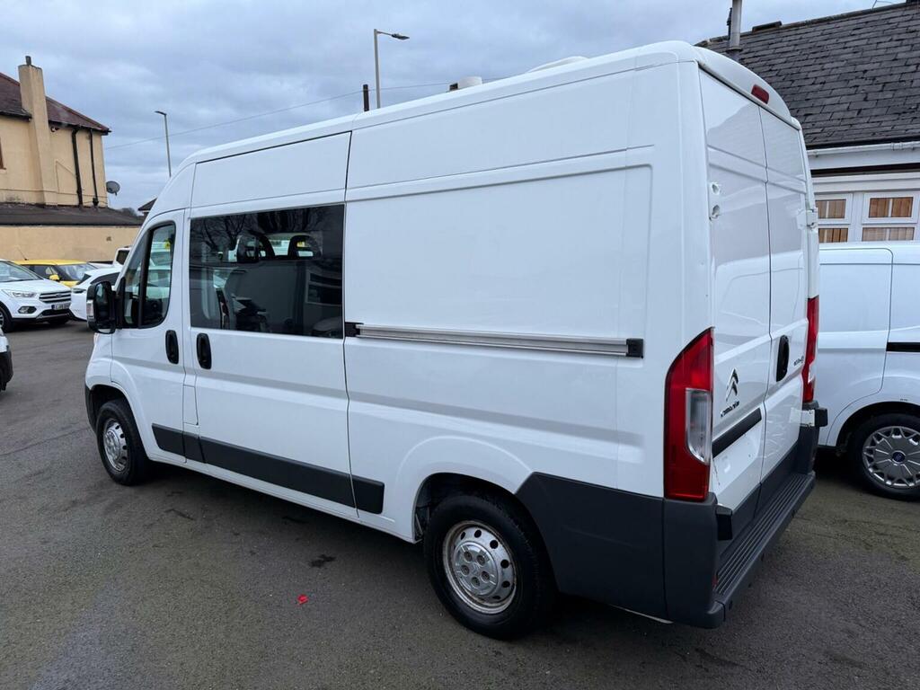 Citroen Relay 2.2 Hdi 130 35 L2 H2 Crew Van Dog Unit White #2