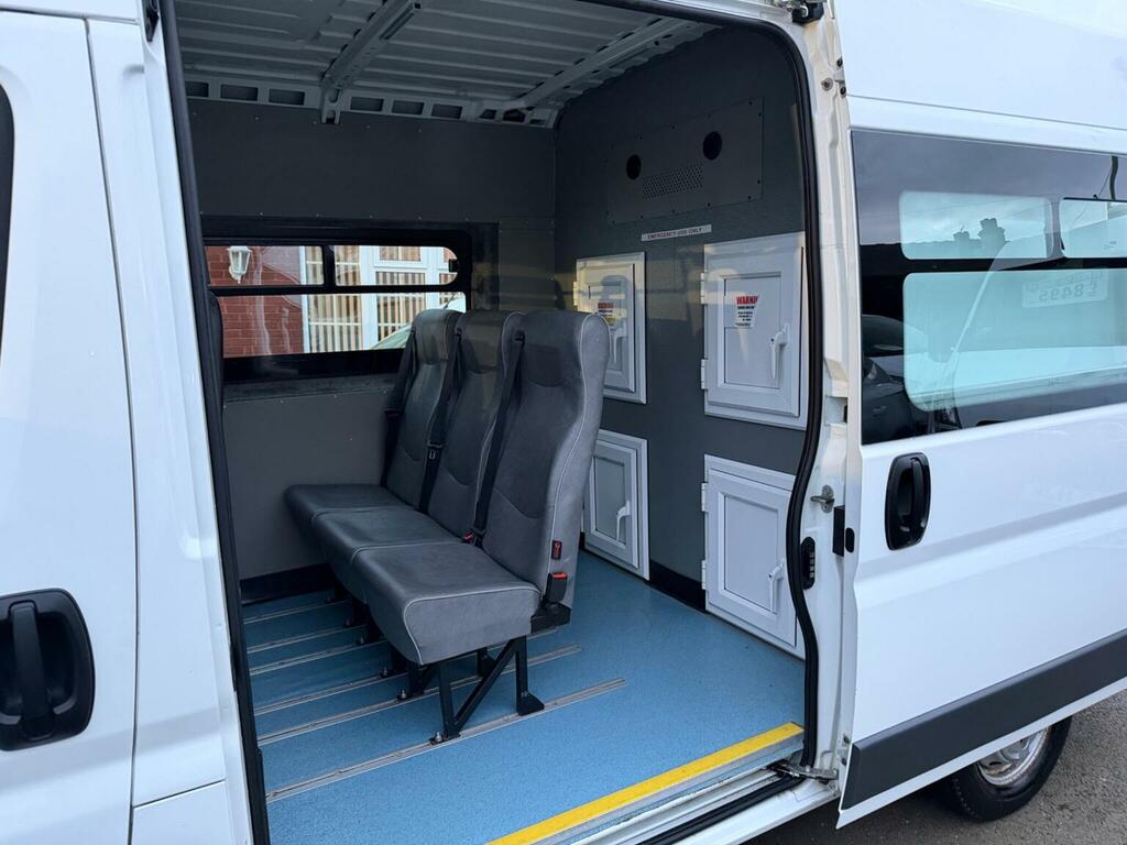 Citroen Relay 2.2 Hdi 130 35 L2 H2 Crew Van Dog Unit White #6