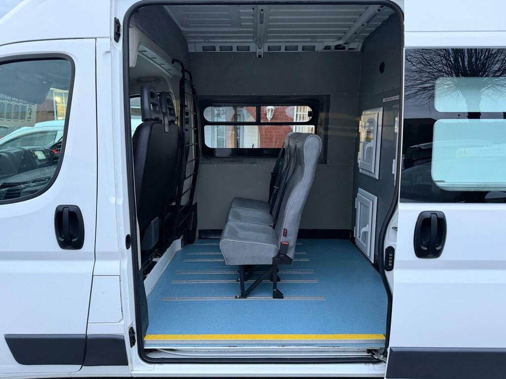 Citroen Relay 2.2 Hdi 130 35 L2 H2 Crew Van Dog Unit White #5