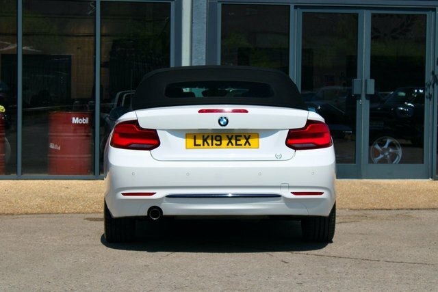 BMW 2 Series Convertible 1.5 218I Gpf Sport Convertible Pet LK19XEX White #6