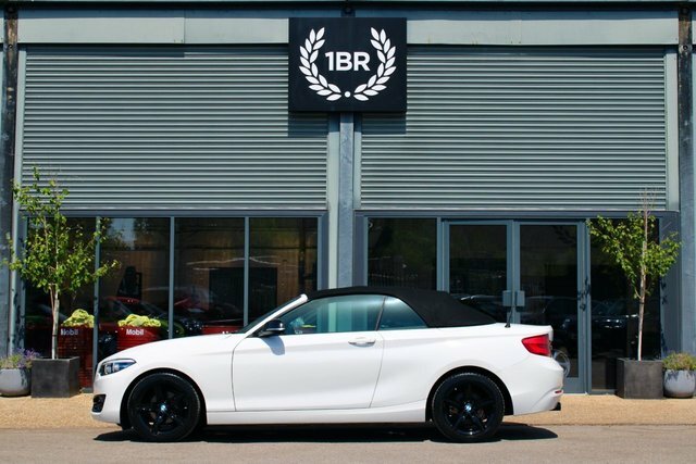 BMW 2 Series Convertible 1.5 218I Gpf Sport Convertible Pet LK19XEX White #4