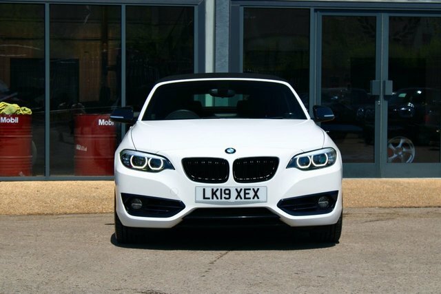 BMW 2 Series Convertible 1.5 218I Gpf Sport Convertible Pet LK19XEX White #5