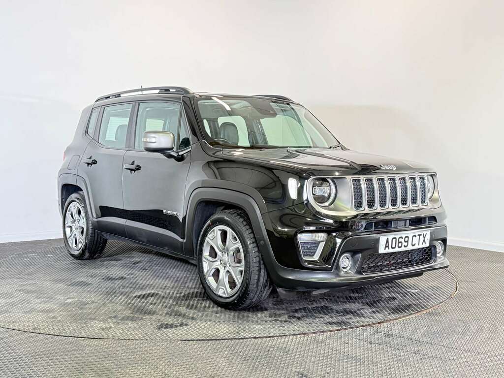 Jeep Renegade 1.3 Gse T4 Limited Suv Ddct Euro 6 Ss AO69CTX Black
