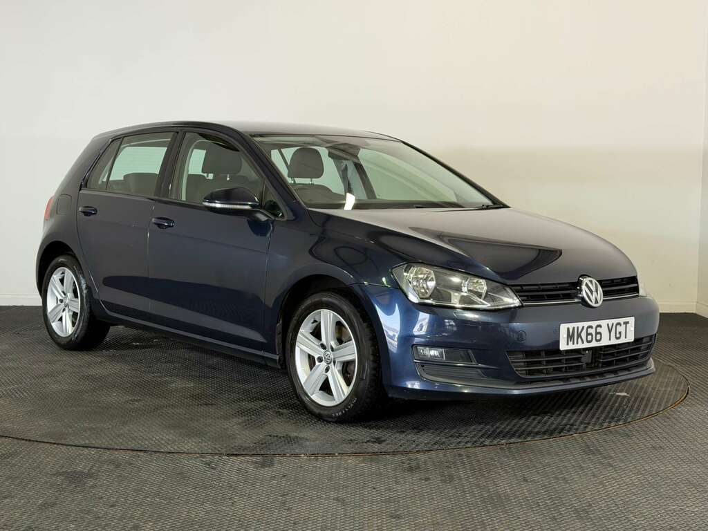 Volkswagen Golf 1.6 Tdi Bluemotion Tech Match Edition Hatchback Blue