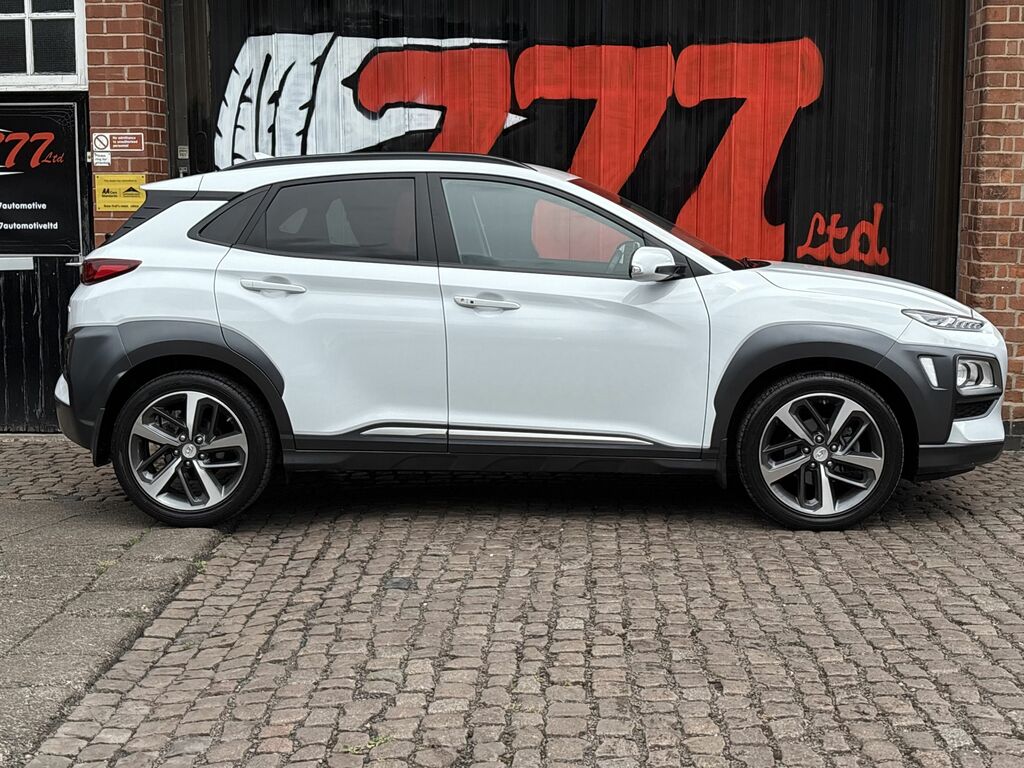 Hyundai Kona 2021 1.0 T-gdi Premium Suv Euro White #2