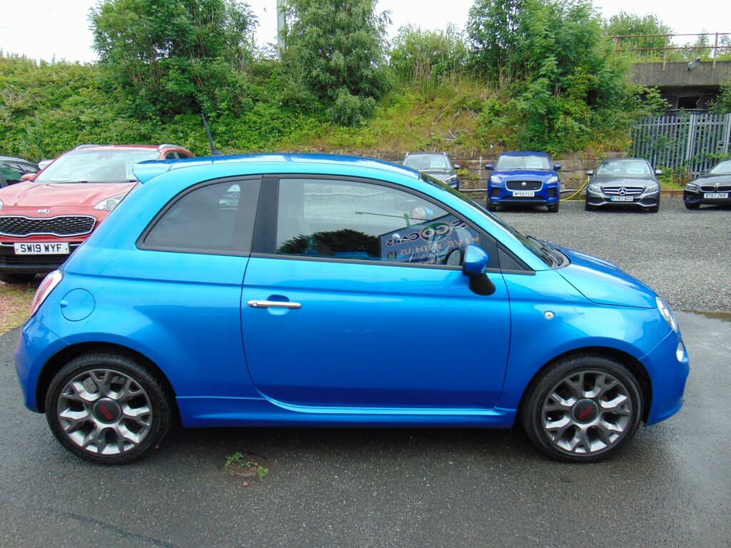 Fiat 500 1.2 500 1.2 69Hp S Mot May 2027 Free 6 Months Blue #2