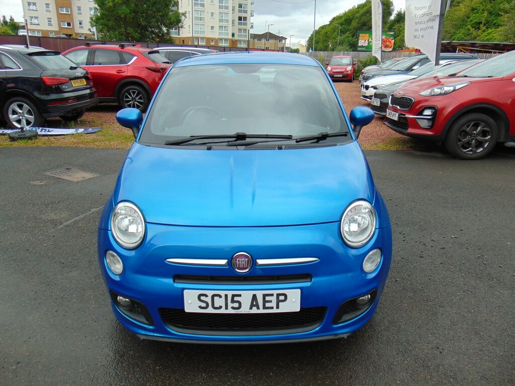 Fiat 500 1.2 500 1.2 69Hp S Mot May 2027 Free 6 Months Blue #5