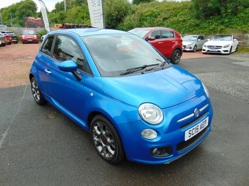 Fiat 500 1.2 500 1.2 69Hp S Mot May 2027 Free 6 Months Blue #3