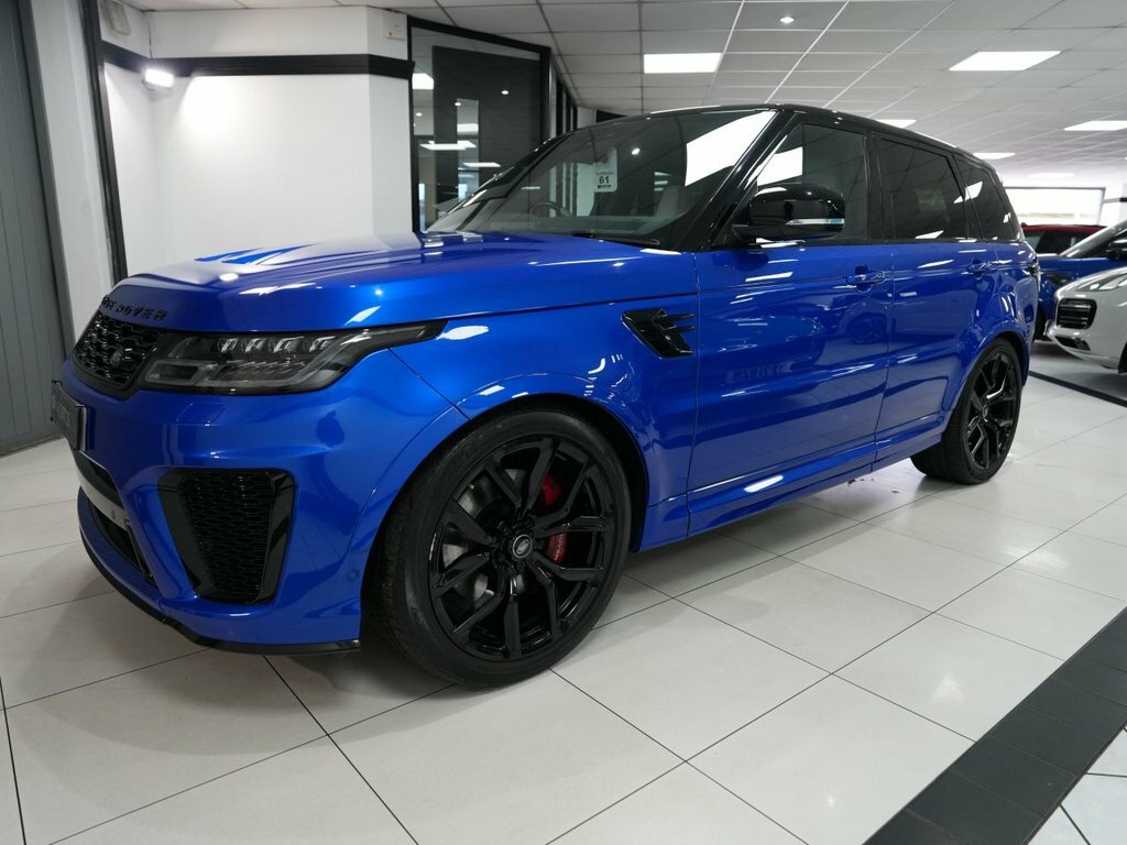 Land Rover Range Rover Sport 5L Svr CX70VTD Blue #4