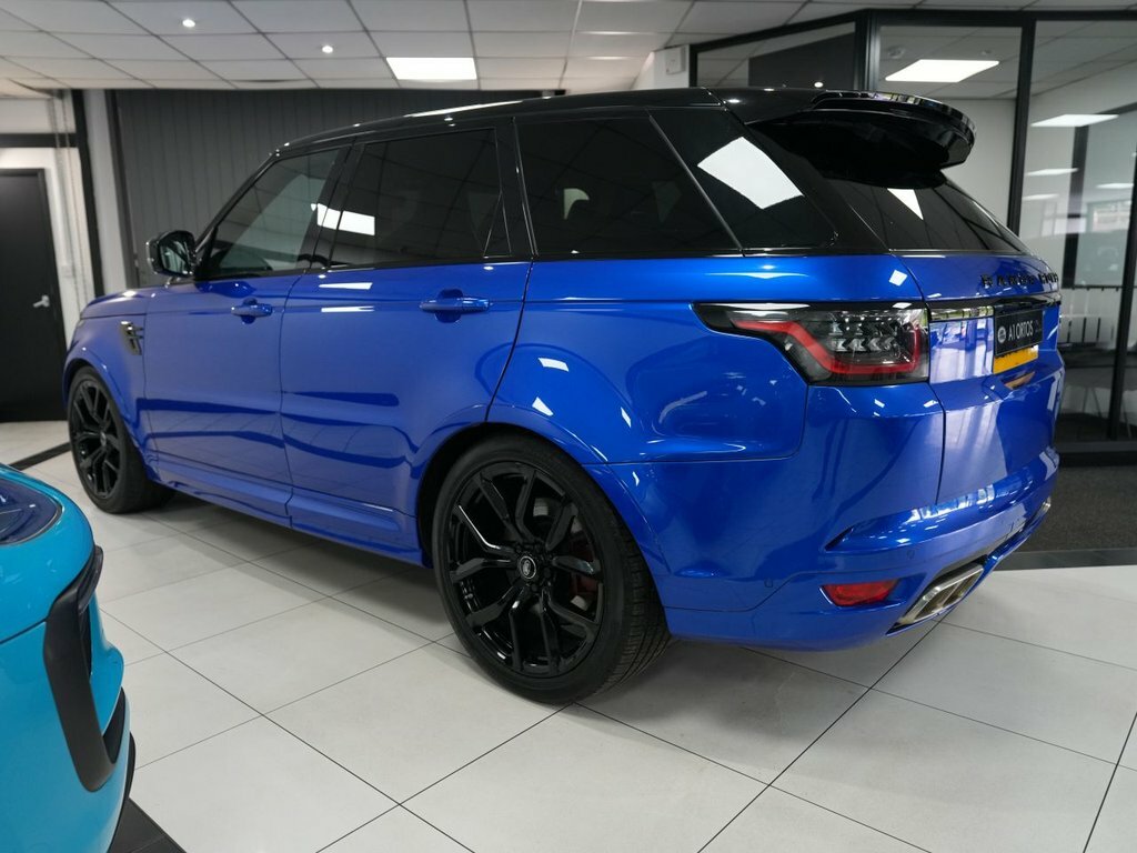 Land Rover Range Rover Sport 5L Svr CX70VTD Blue #5