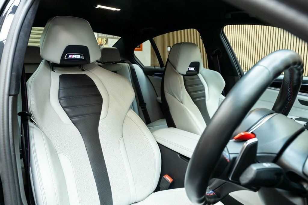BMW M5 Saloon 4.4 Bmw M5 Competition Saloon - Full Merino Blue #56