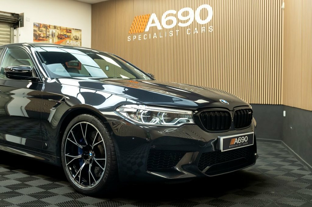 BMW M5 Saloon 4.4 Bmw M5 Competition Saloon - Full Merino Blue #12