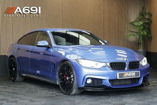 BMW 4 Series Gran Coupe 2.0 420I M Sport Hatchback Euro 6 Blue