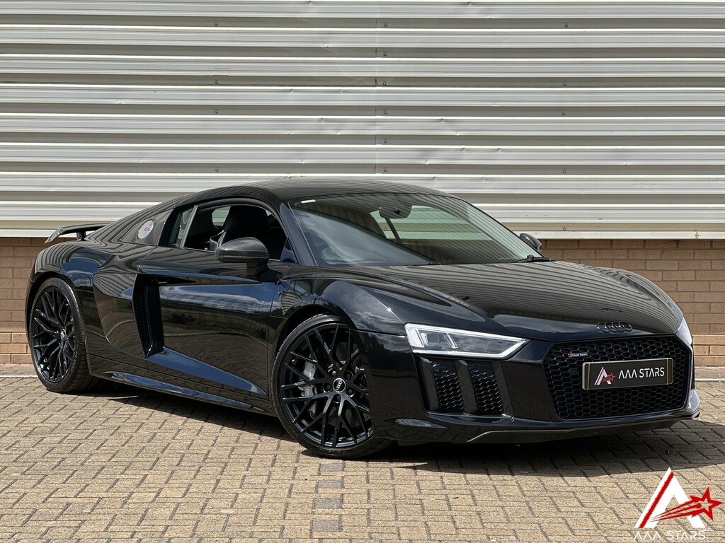 Audi R8 5.2 Fsi V10 Plus S Tronic Quattro Euro 6 Ss Black #4