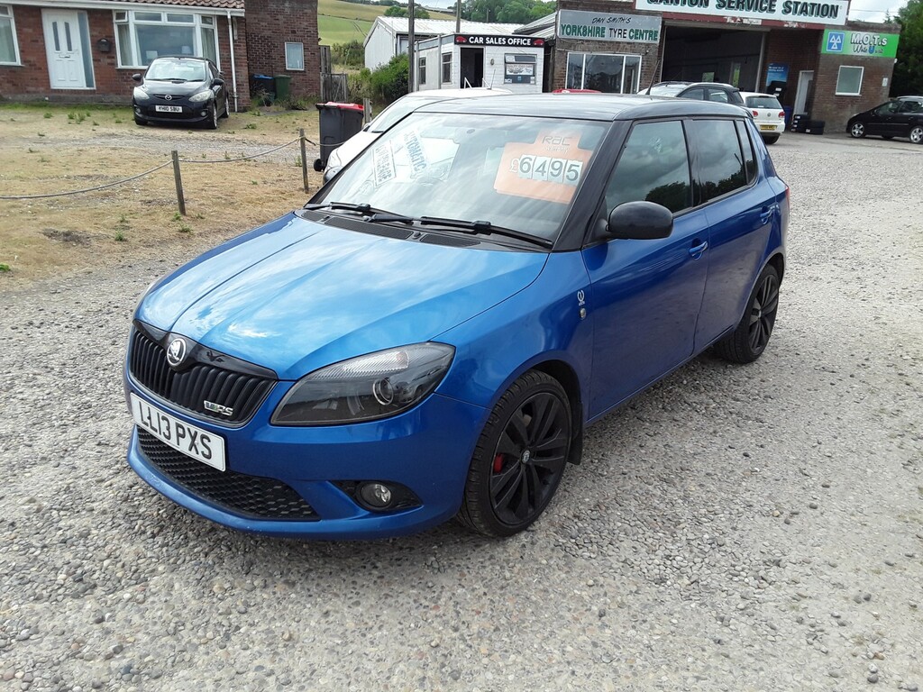 Skoda Fabia 1.4 Tsi Vrs Blue #3