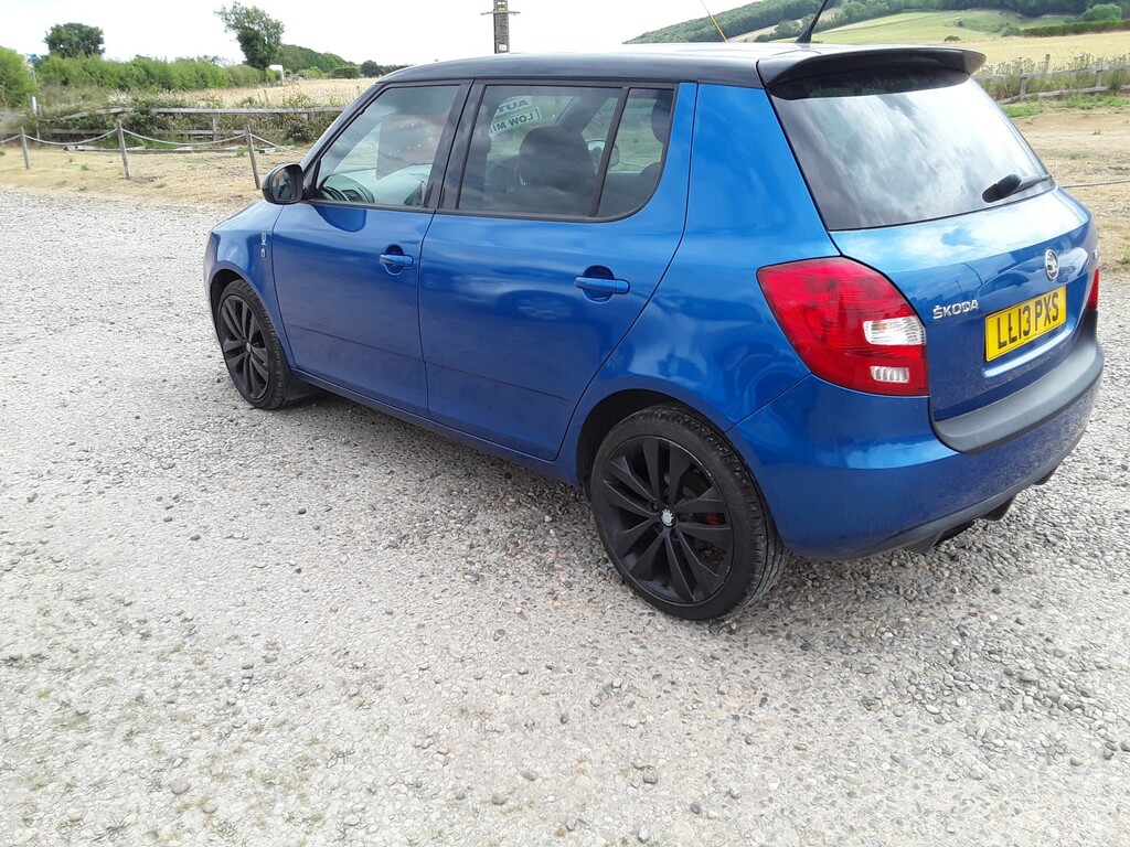 Skoda Fabia 1.4 Tsi Vrs Blue #5