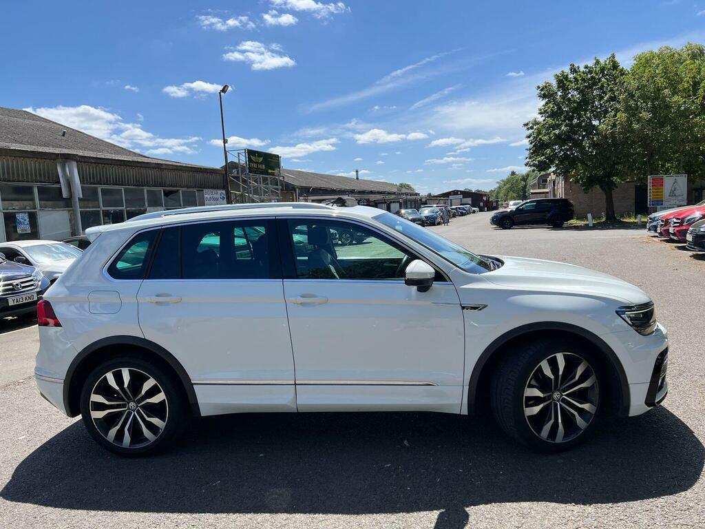 Volkswagen Tiguan 2.0 Tdi Bluemotion Tech R-line Dsg 4Motion Euro 6 White #5