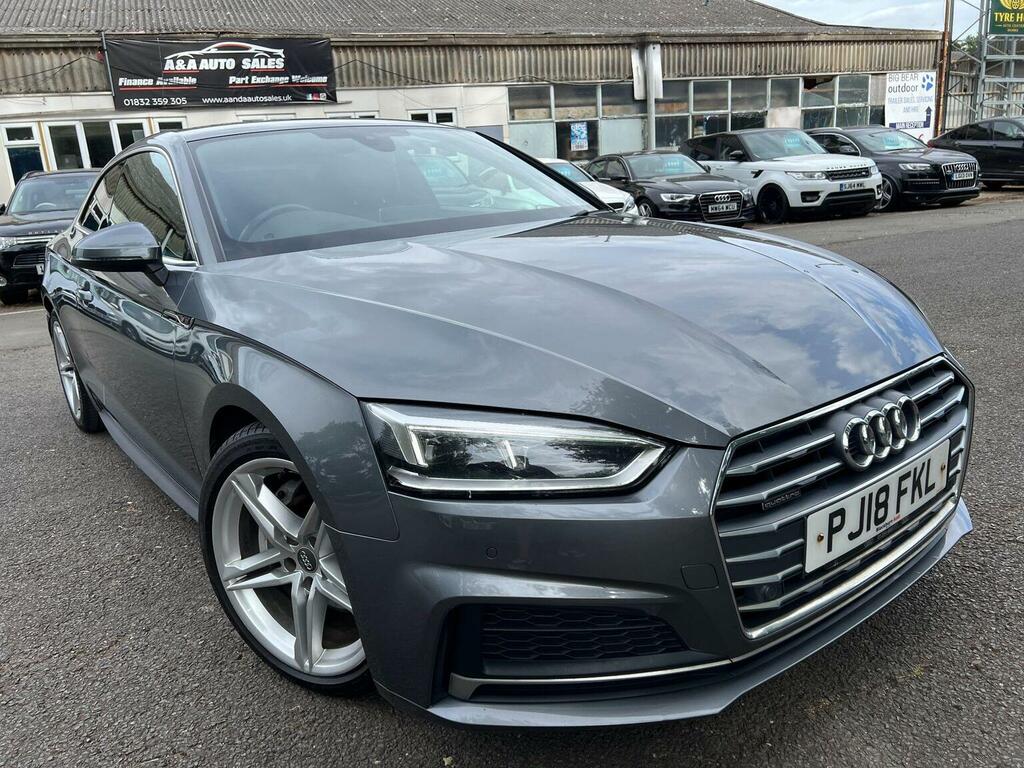 Audi A5 2.0 Tdi S Line S Tronic Quattro Euro 6 Ss Grey
