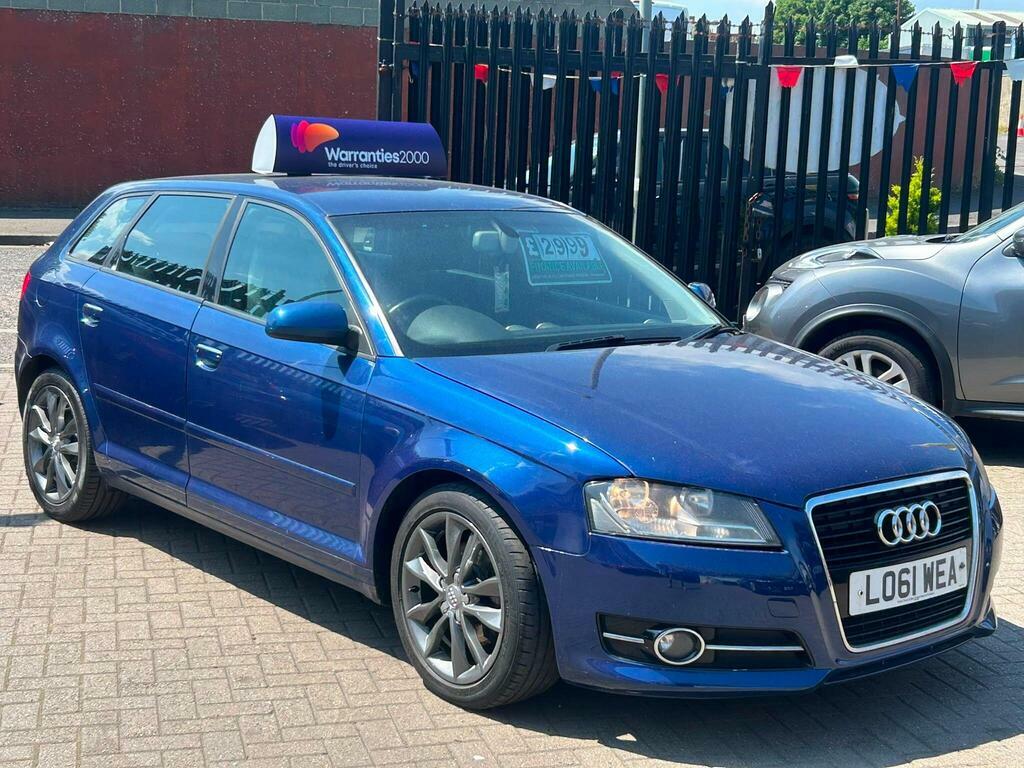 Audi A3 2.0 Tdi Sport Sportback S Tronic Euro 5 S S Blue