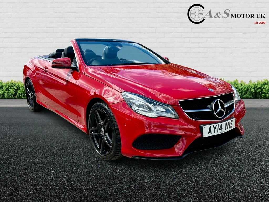 Mercedes-Benz E Class Convertible 2.1 E220 Cdi Amg Sport 201414 AY14VNS Red #3